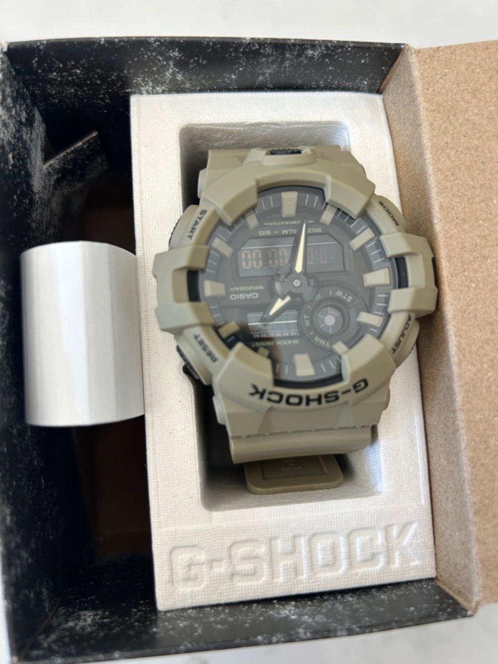 Casio G-Shock Beige Tactical Resin Watch